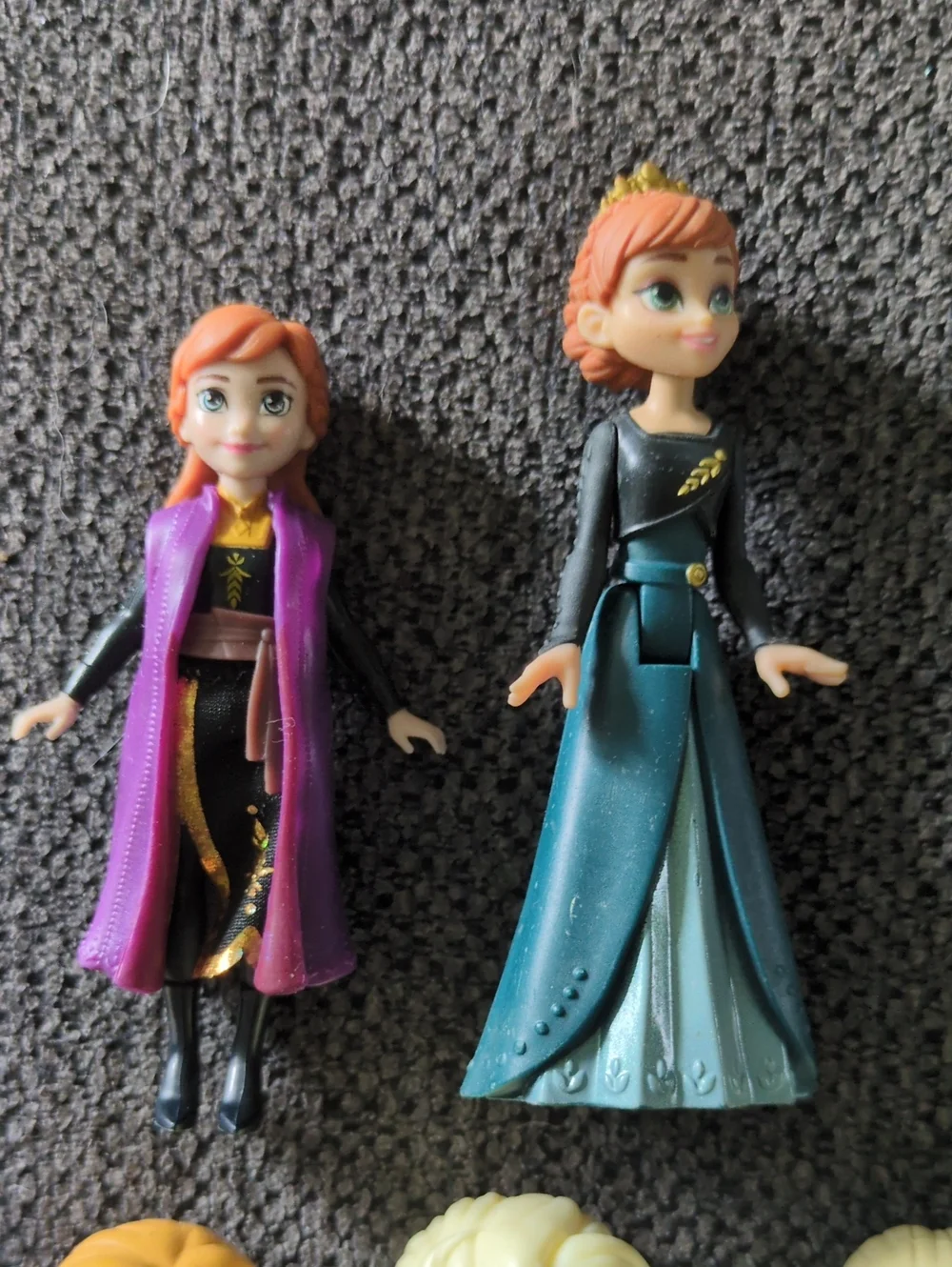 Disney Frozen Princess Dolls Set - Purple, Blue, Teal, Blonde